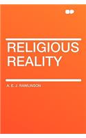 Religious Reality