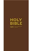 NIV Diary Brown Flexibind Bible