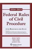 Federal Rules of Civil Procedure with Resources for Study, 2014-2015 Supplement