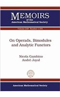 On Operads, Bimodules and Analytic Functors