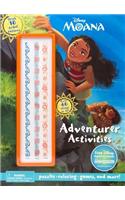 Disney Moana Adventurer Activities [With 10 Tribal Tattoos]