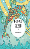 Doodle Dieren Kleurboek voor Volwassenen 3