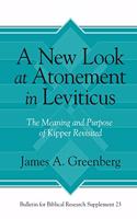 New Look at Atonement in Leviticus