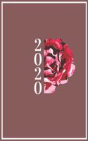 New Year Notebook - New Year New Beginnings - 2020 - Hibiscus