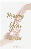 Missing You COREY Journal