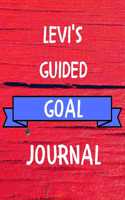 Levi's Guided Goal Journal: 2020 New Year Planner Guided Goal Journal Gift for Levi / Notebook / Diary / Unique Greeting Card Alternative