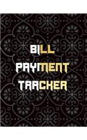 Bill Payment Tracker: Bill Payment Organizer, Bill Payment Checklist. Month Bill Organizer Tracker Keeper Budgeting Financial Planning Journal Notebook, Gold(1 Bill Payment Checklist)