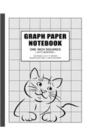 Graph Paper Notebook 1 Inch Squares