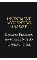 Investment Accounting Analyst Because Freeking Awsome is not an official title: Writing careers journals and notebook. A way towards enhancement