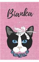 Bianka Katzen Notizbuch / Malbuch / Tagebuch / Journal / DIN A5 / Geschenk