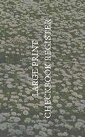Large Print Checkbook Register