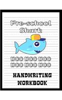 Preschool Handwriting Workbook