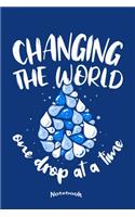 Changing The World One Drop At A Time: Notebook, Diary or Journal Gift for Essential Oil Enthusiasts, Lovers and Experts who Change The World One Drop At A Time with 120 Dot Grid Pages, 6