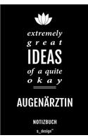 Notizbuch für Augenärzte / Augenarzt / Augenärztin