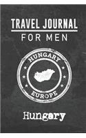 Travel Journal for Men Hungary