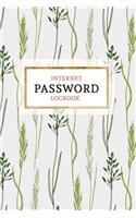 Internet Password Logbook