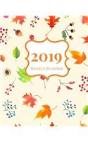2019 Weekly Planner: A Stylish 2019 Calendar and Organizer from January 2019 Through December 2019