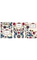 Floribunda 3 Mini Notebook Set