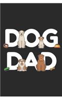 Dog Dad: Blank Lined Notebook for Dog Lovers and Pet Owners