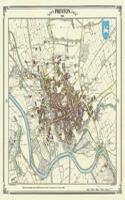 Preston 1844 Map: (Heritage Cartography Victorian Town Map Series)