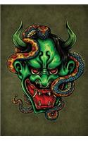 Demon of Serpents Journal: Blank Notebook Diary Log