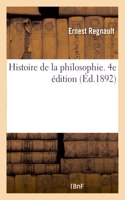 Histoire de la philosophie. 4e édition