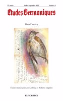 Etudes Germaniques - N3/2022