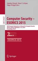 Computer Security -- Esorics 2015