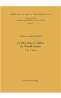 Le Dieu Sokar a Thebes Au Nouvel Empire