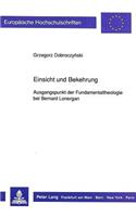 Einsicht Und Bekehrung
