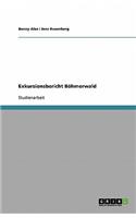 Exkursionsbericht Böhmerwald