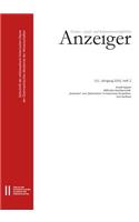 Geistes-, Sozial-Und Kulturwissenschaftlicher Anzeiger 151. Jahrgang 2016, Heft 2