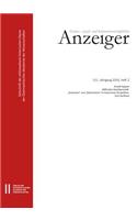 Geistes-, Sozial-Und Kulturwissenschaftlicher Anzeiger 151. Jahrgang 2016, Heft 2