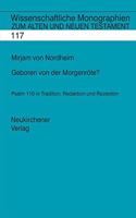 Geboren von der Morgenrote?