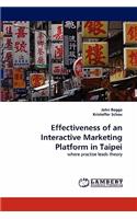 Effectiveness of an Interactive Marketing Platform in Taipei