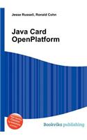 Java Card Openplatform