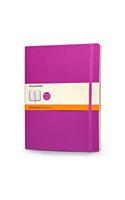 Moleskine Soft Extra Large Orchid Purple Ruled Notebook