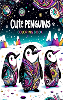 Cute Penguins Coloring book