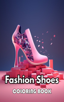 Fashion Shoes Coloring Book