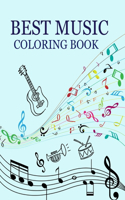 Best Music Coloring Book