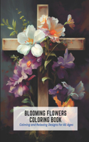 Blooming Flowers Coloring Book