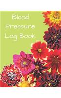 Blood Pressure Log Book/BP Recording Book (104 pages)
