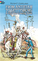 From Antietam to Gettysburg: (Dover History Coloring Book)