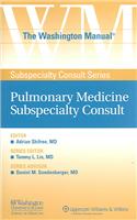 Washington Manual Pulmonary Medicine Subspecialty Consult