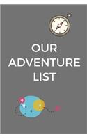 Our Adventure List