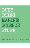 Busy Doing Marine Science Stuff: 13 Month Academic Planner July 2019 - July 2020