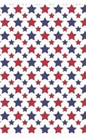 Patriotic Pattern - United States Of America 14: Blank Dot Grid Notebook for Patriots and Locals