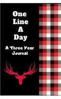 One Line A Day A Three Year Journal: Ultimate Prompt 3 Year Journal One Line A Day Memory Lined Notebook. This is a 6X9 375 Page Diary To Jot Daily Memories In. Makes A Great Birthday, 