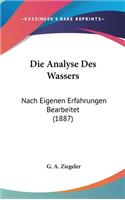 Die Analyse Des Wassers