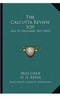 The Calcutta Review V29